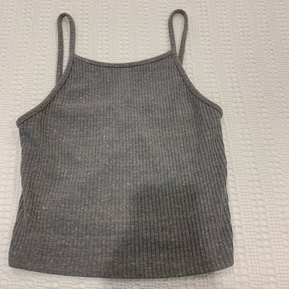 Brandy Melville Gray Skylar Tank Top